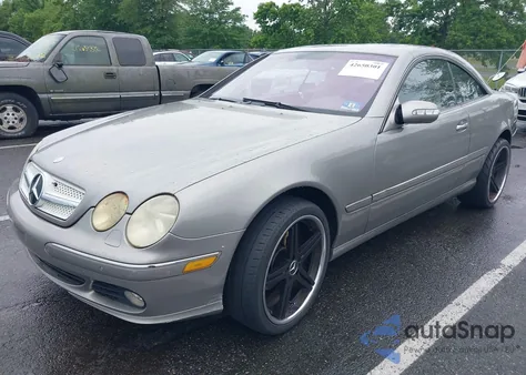 2003 Mercedes-Benz Cl 500 from USA, damaged, VIN WDBPJ75J13A035147